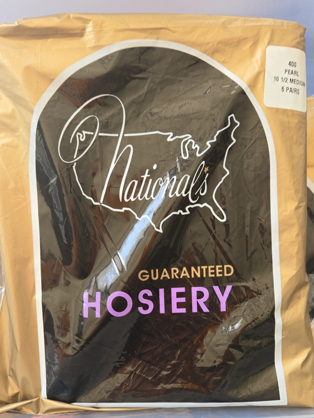 National Hosiery 6 Pack Pearl